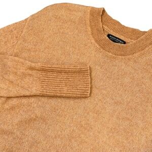 Banana Republic Womens Alpaca Blend Caramel Luxuriously Soft Sweater XS Minimal